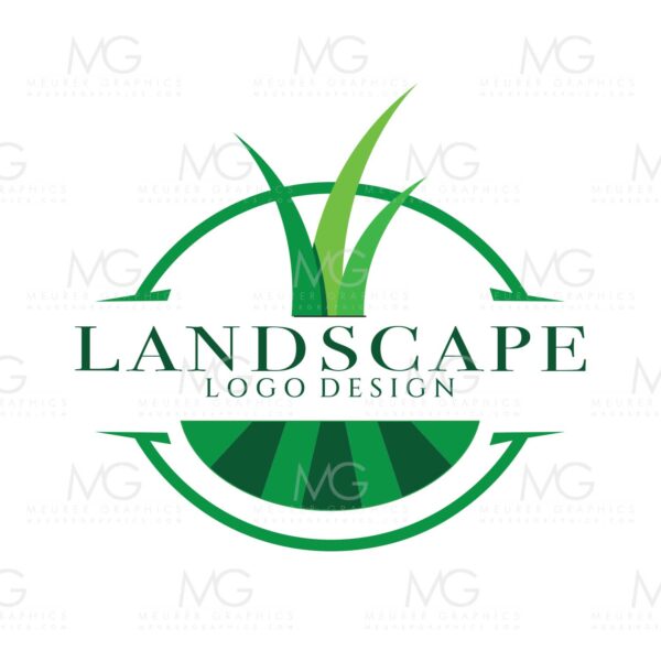 Green Meadow Designs Lush Life Landscapes Custom Logo