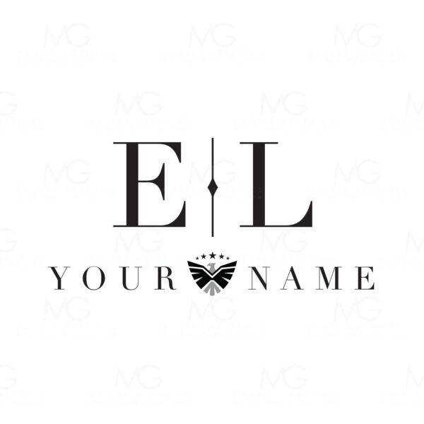 Elite Luxury Monogram Prestige Emblem Design Custom Logo