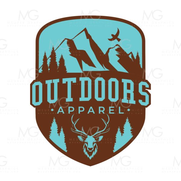 Timeless Trails: Explore Vintage Park Badge Custom Logo