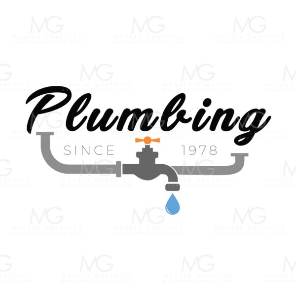 Plumbing Pipes Logo