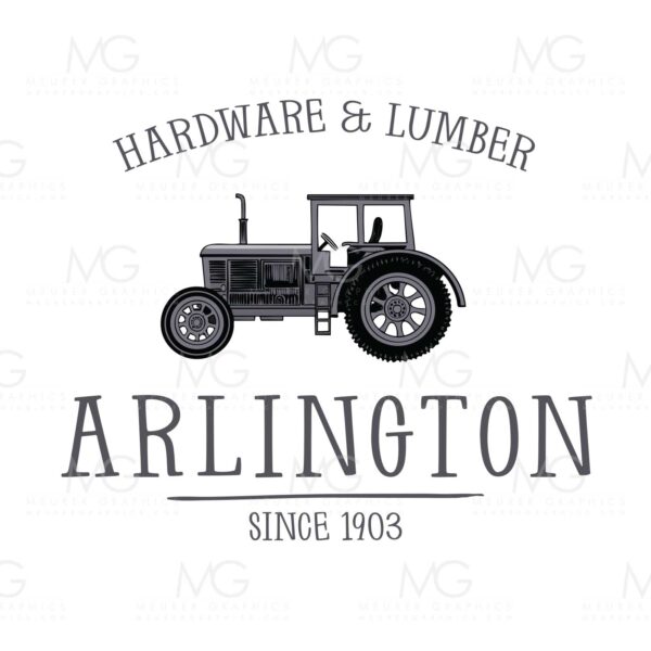 Vintage Tractor Logo