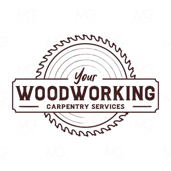 Ironwood Timber Mill Roots Woodworking Sawmill Logo